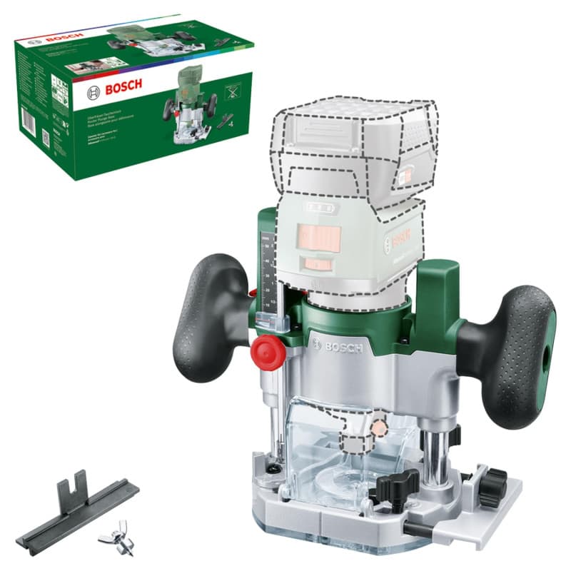 Base Plongeante Bosch pour Défonceuse AdvancedTrimRouter 18V-8