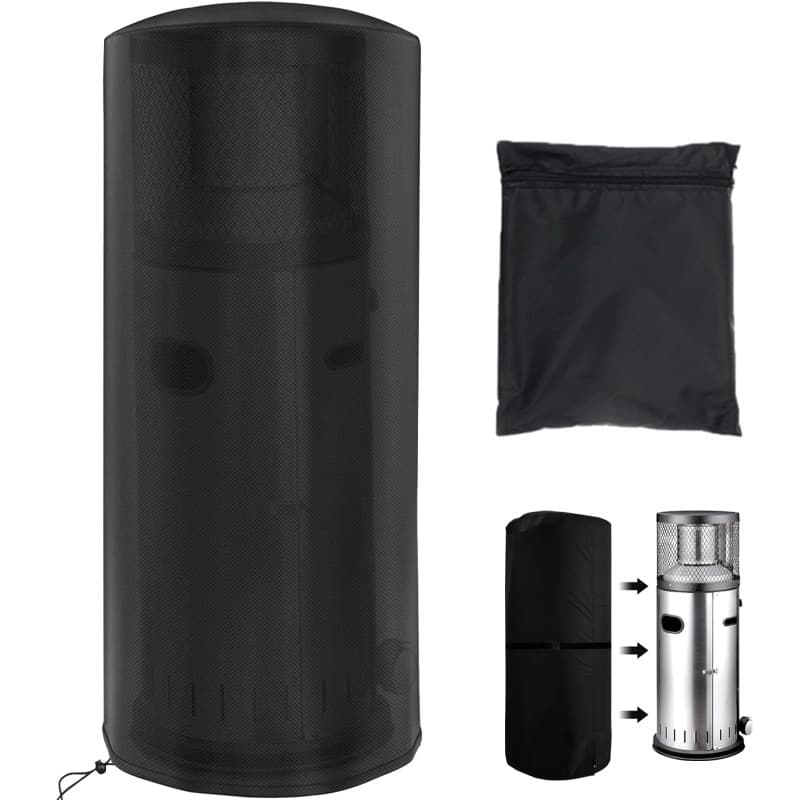 Housse de Protection Timisea pour Chauffage de Terrasse - Imperméable et Anti-UV