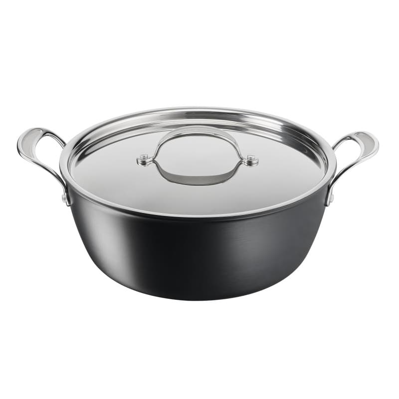 Poêle à Frire Antiadhésive Tefal Jamie Oliver 30 cm - Idéale pour Cuisine par Lots