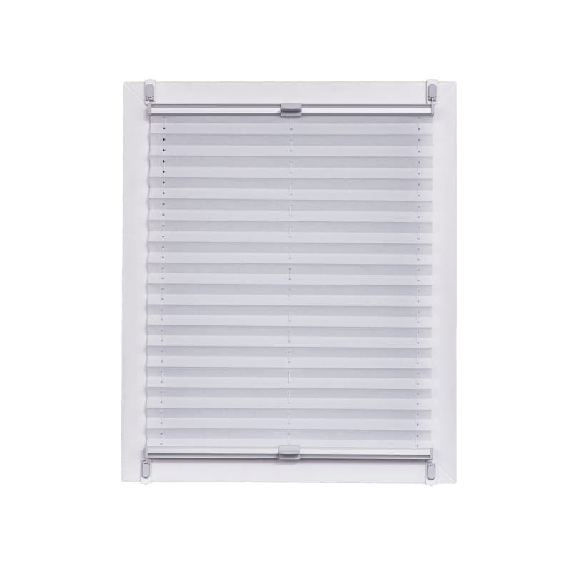 Store Plissé Sunlines - Protection Solaire Élégante en Argent, 140 x 150 cm