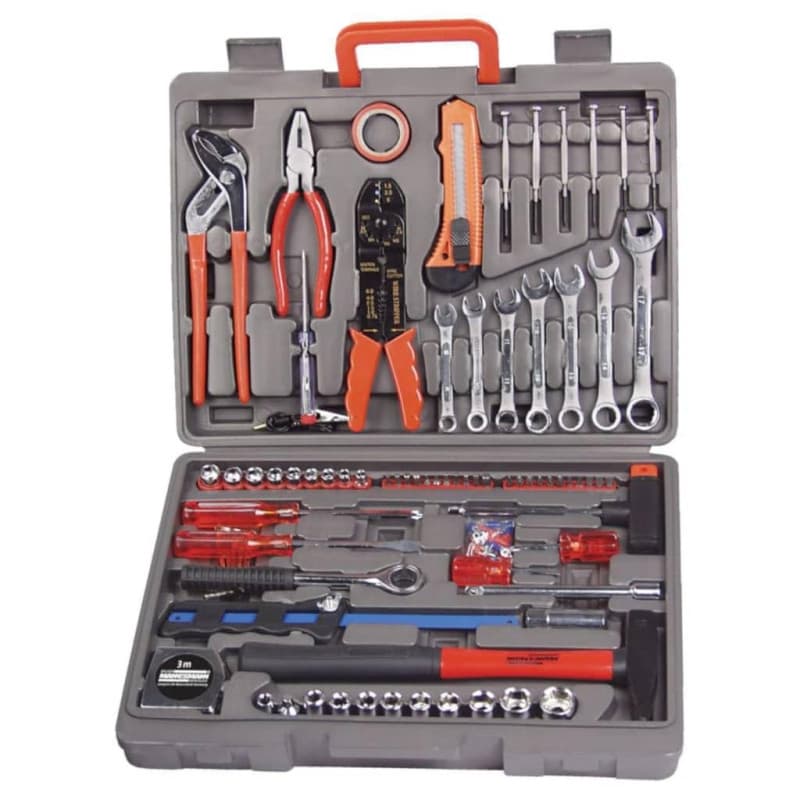 Malette à Outils Mannesmann 555 Pièces - Kit Complet Multicolore
