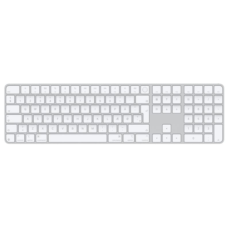 Apple Magic Keyboard avec Touch ID et pavé numérique - Danois