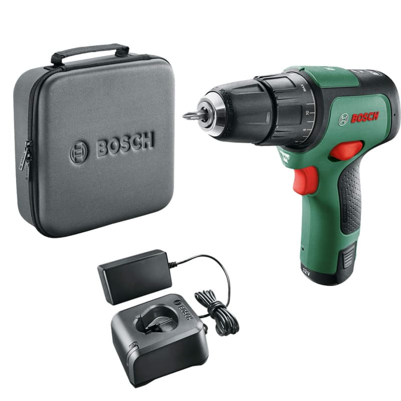 Perceuse à percussion sans fil Bosch EasyImpact 12 avec batterie et housse