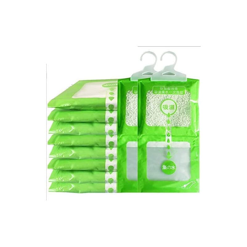 Lot de 10 Sacs Déshumidificateurs Suspendus pour Armoires et Salles de Bain
