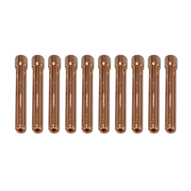 Pack de 10 Collets TIG en Cuivre 2.4mm pour Soudage RIVERWELDstore