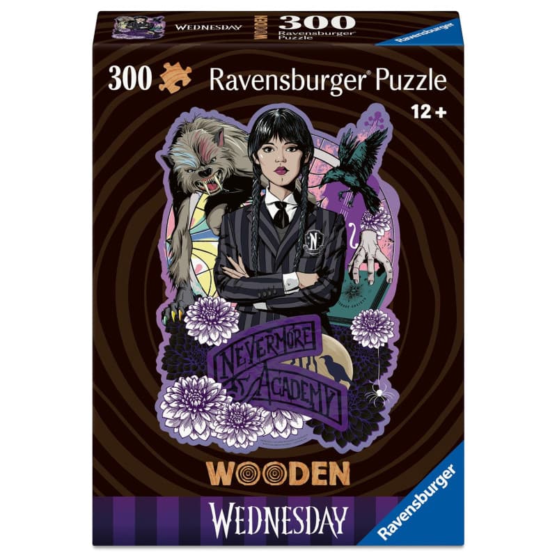 Puzzle en Bois Ravensburger Mercredi - 300 Pièces avec Figurines