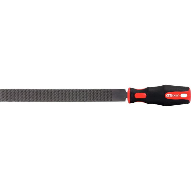 Râpe Plate Bâtarde KS Tools 300 mm avec Poignée Bi-matière