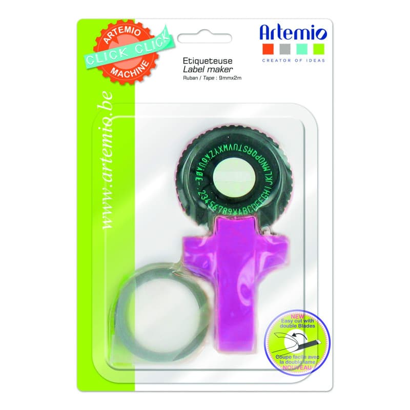 Etiqueteuse Portable Multicolore Artemio - Modèle Compact 12,7 x 5,5 cm