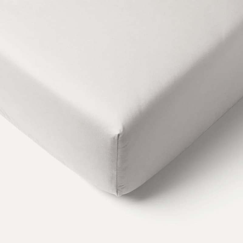Drap-Housse Jersey Gris Souris 70 x 140 cm pour Lit Bébé