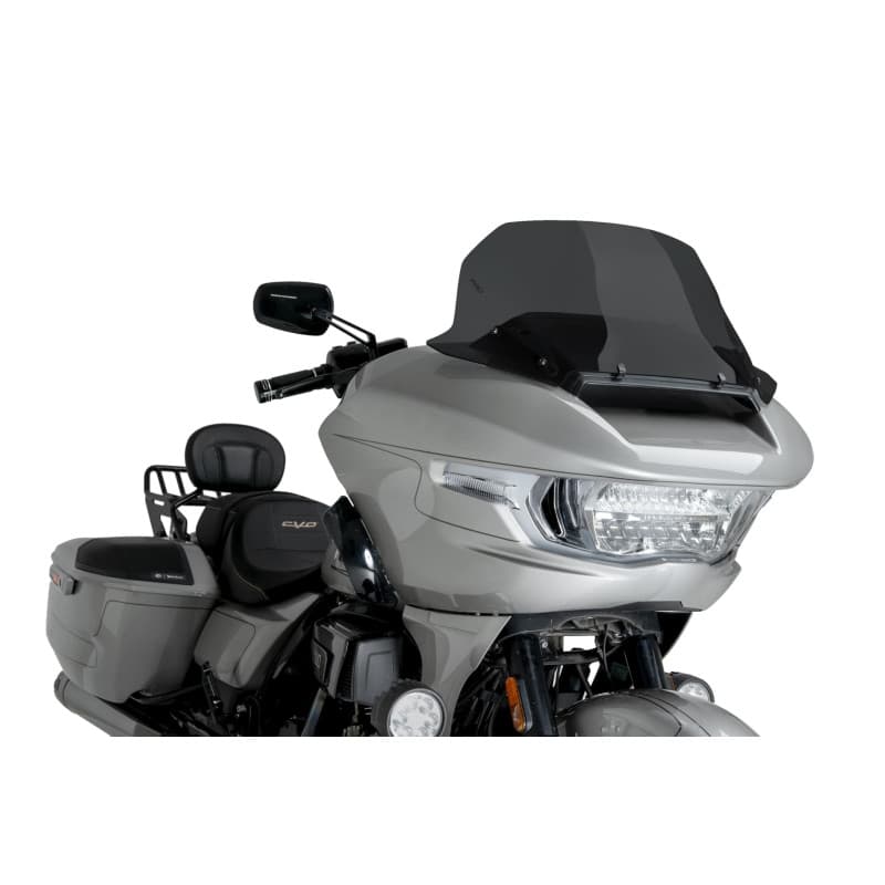 Bulle High-Road Touring Puig pour Harley Davidson Road Glide FLTRX 2024 - Fumé Foncé