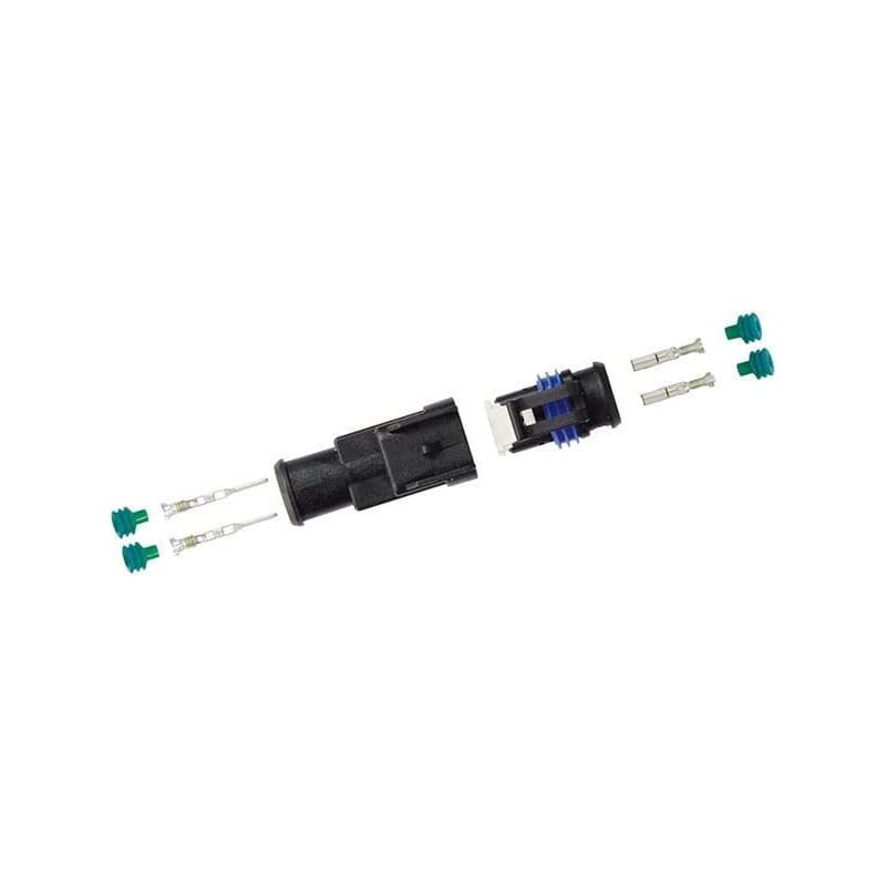 Kit Connecteur Étanche Restagraf 2 Voies pour Câblage Automobile