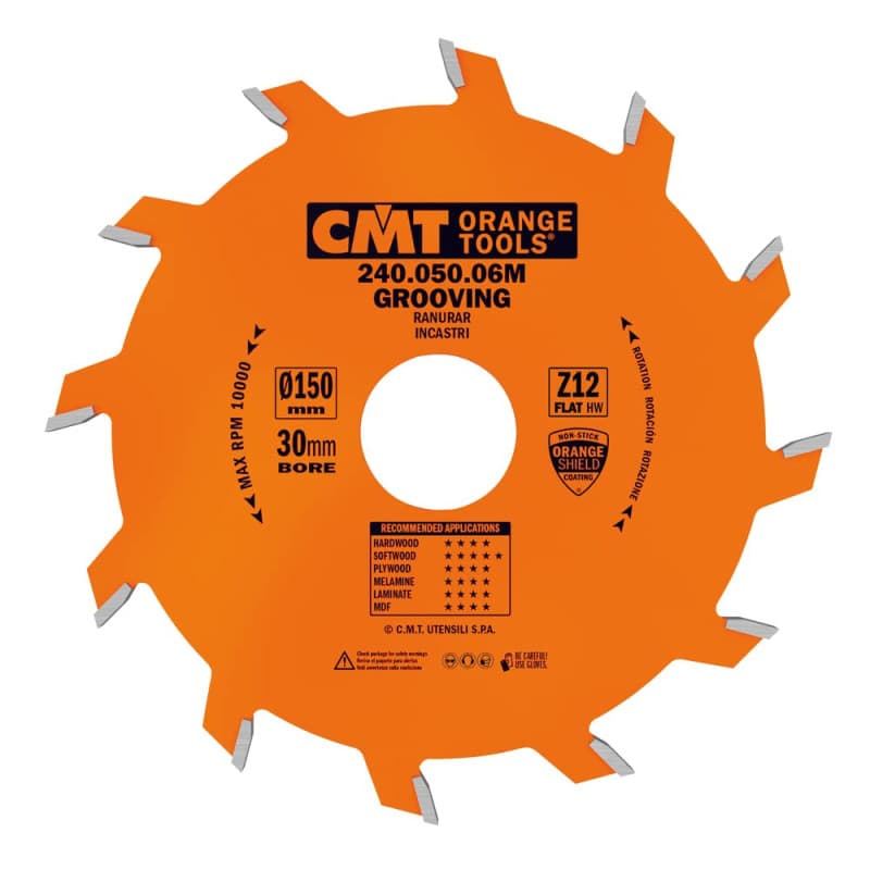Scie Circulaire à Rainer CMT Orange Tools 150 mm - Précision et Performance