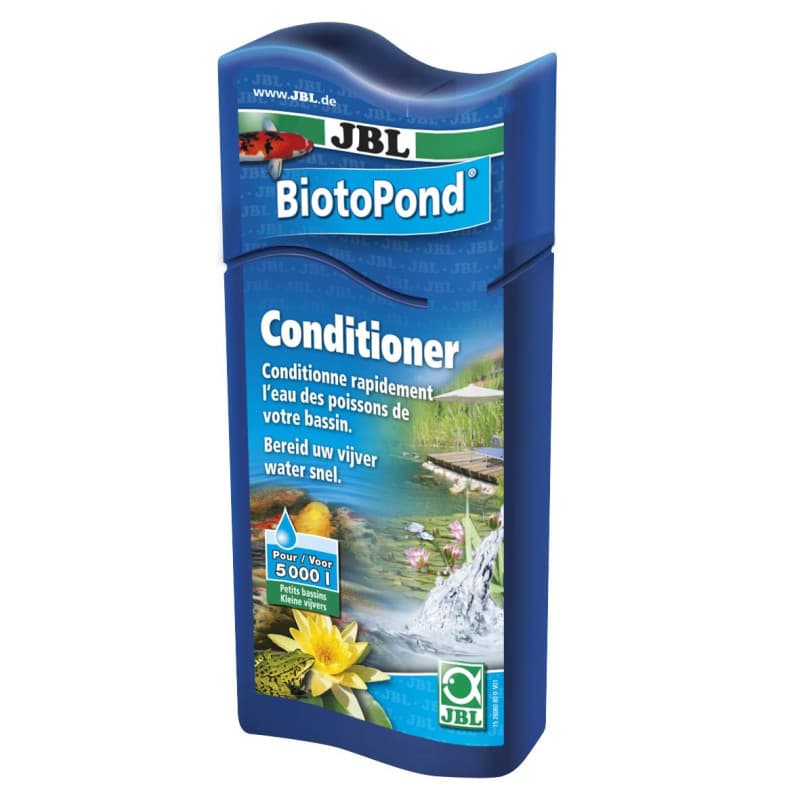 Conditionneur d'Eau JBL BiotoPond 250ml pour Bassins Sains