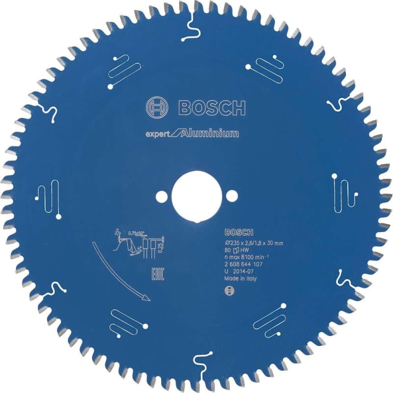 Lame de Scie Circulaire Bosch Expert pour Aluminium 235 mm
