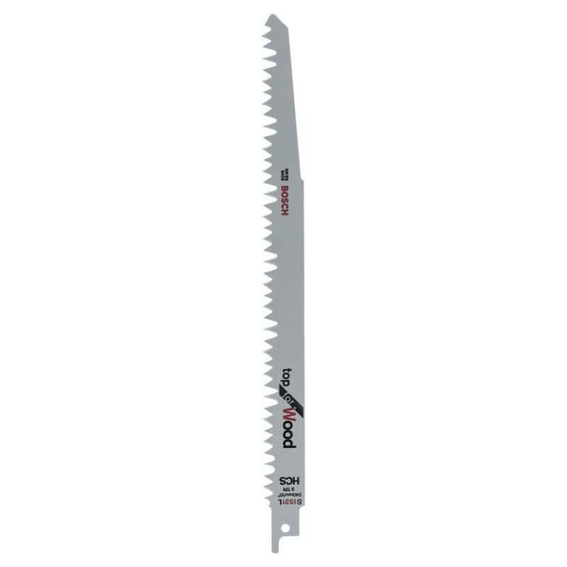 Coffret de 25 Lames de Scie Sabre Bosch S 1531 L pour Bois
