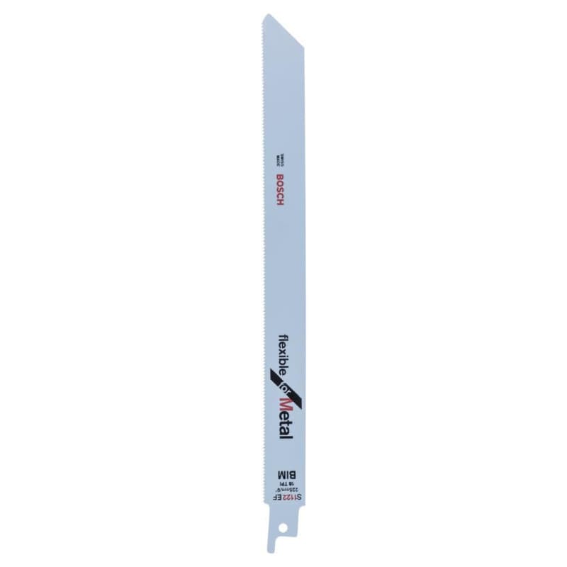 Lames de Scie Sabre Bosch S 1122 EF - Lot de 2 pour Découpe Métal