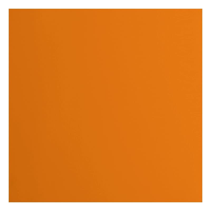 Papier Cartonné Orange Lisse Florence - 30,5 x 30,5 cm - 20 Feuilles