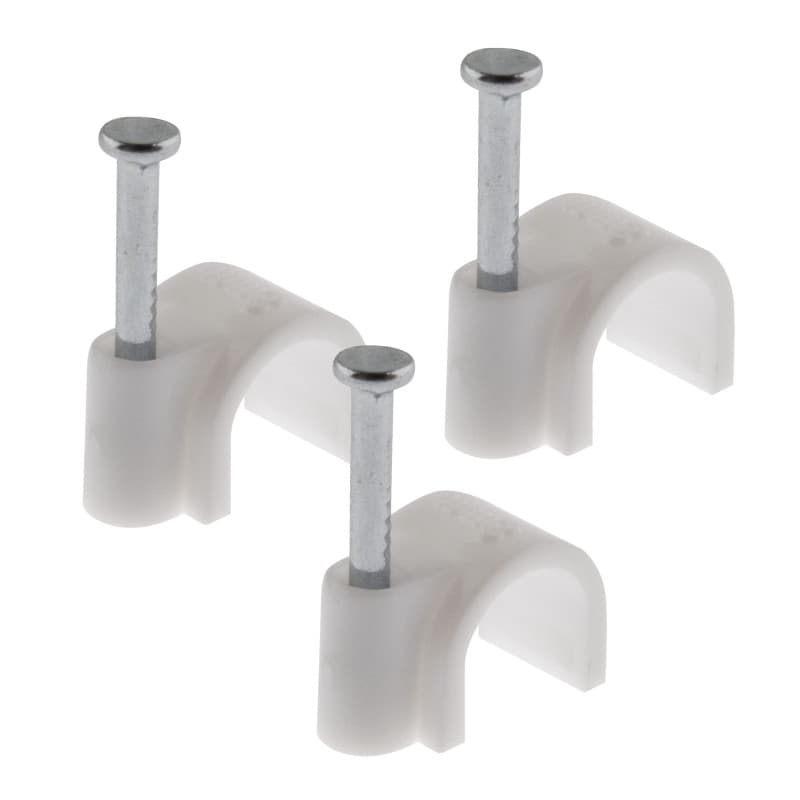 SeKi Lot de 100 Colliers de Serrage Universels Blancs pour Câbles de 7 mm