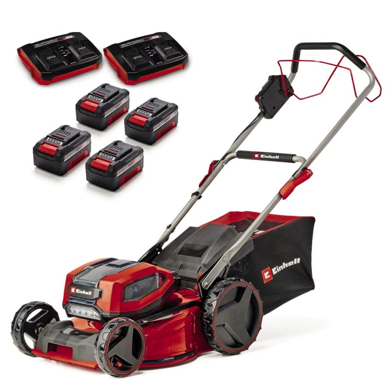 Tondeuse à gazon sans fil Einhell GP-CM 36/47S Li BL avec 4 batteries 4,0Ah