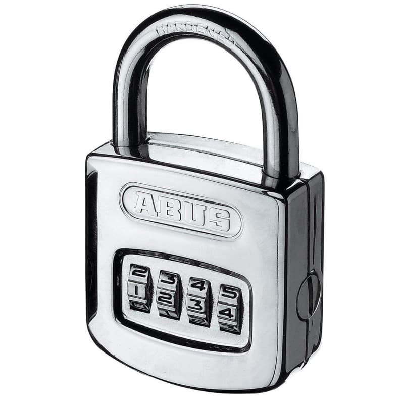 Cadenas à combinaison Abus Argent - Sécurisez vos bagages et casiers