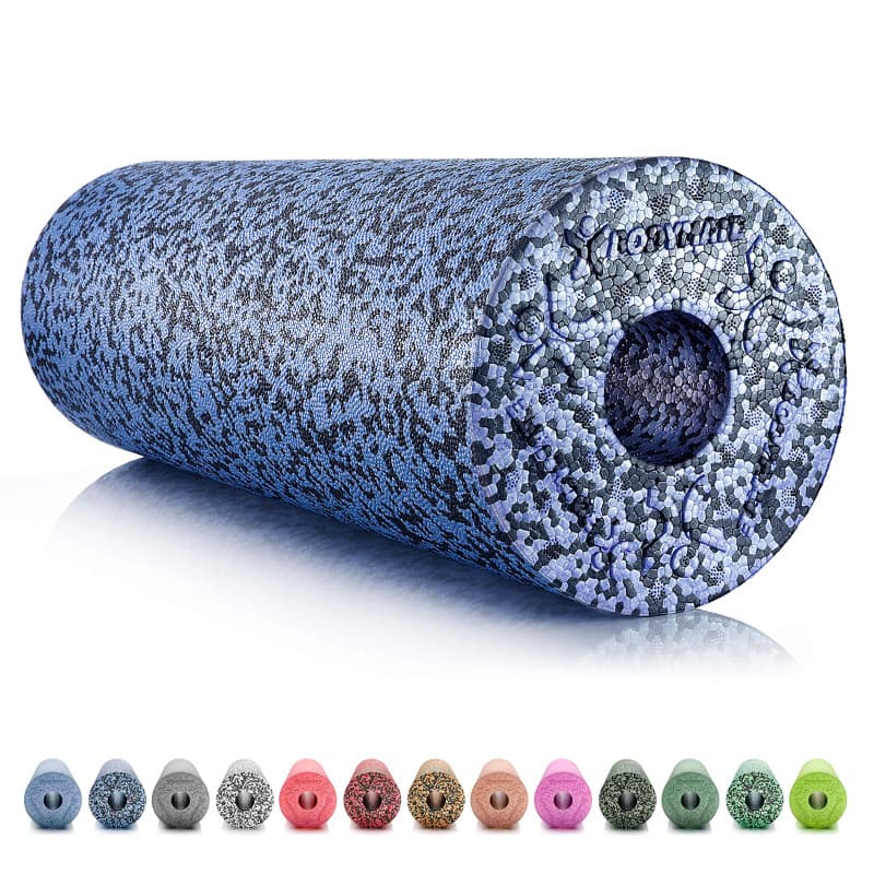 Rouleau de Massage BODYMATE 45cm - Dureté Moyenne avec E-Book Gratuit