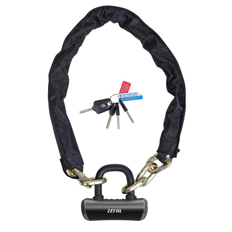Chaîne Antivol Zefal K-Traz M18 pour Vélo Électrique - Protection Renforcée 1,10 m