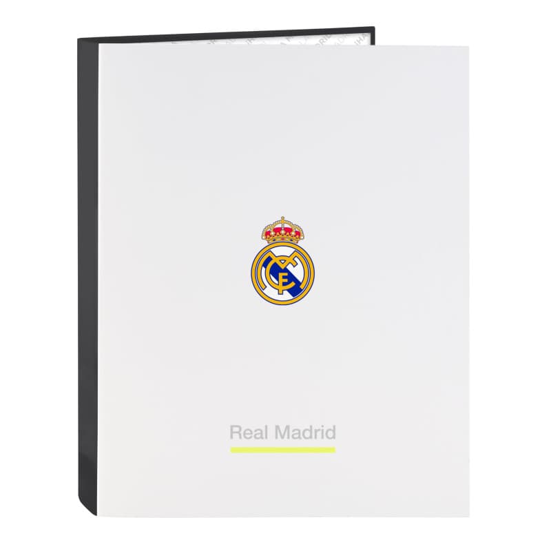 Classeur Safta Real Madrid 25/26 avec 4 Anneaux - Idéal pour Enfants