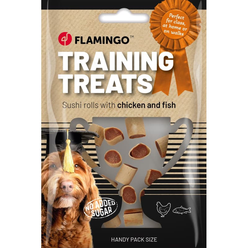 Friandises d'Entraînement Sushi Poulet & Poisson pour Chiens