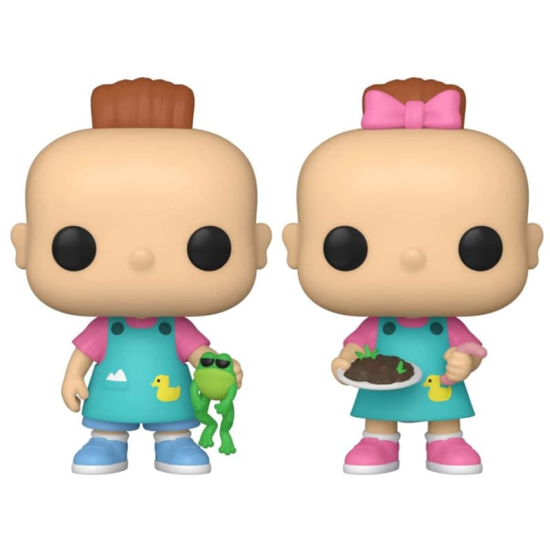 Figurines Funko Pop! Rugrats - Duo Phil & Lil - Exclusivité Amazon