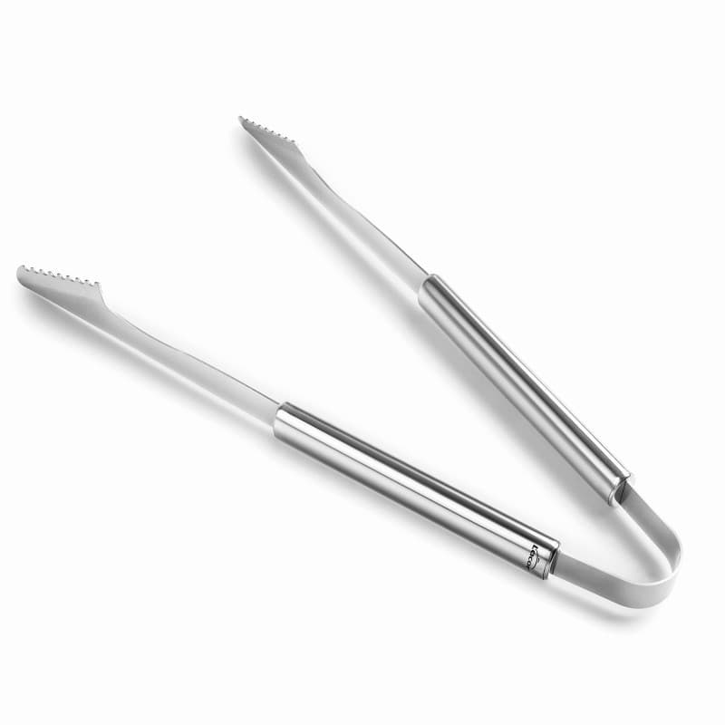Pince BBQ en Acier Inoxydable avec Manche Ergonomique - 43,5 cm