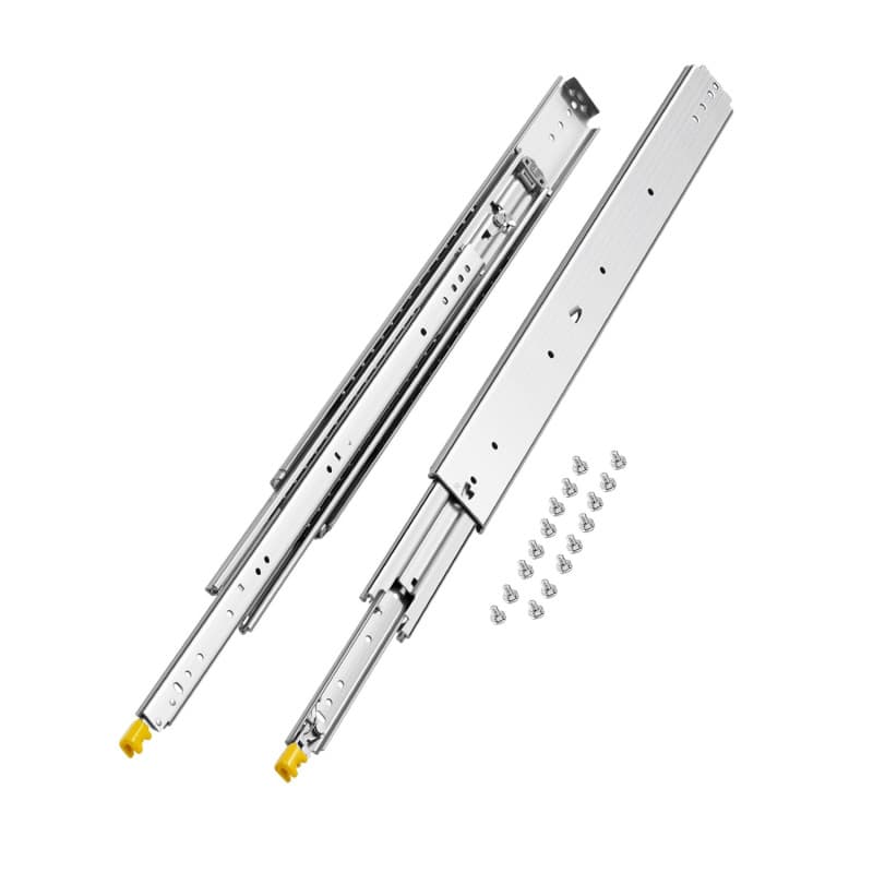 Glissières de Tiroir VEVOR à Extension Complète 812 mm - Capacité 226 kg