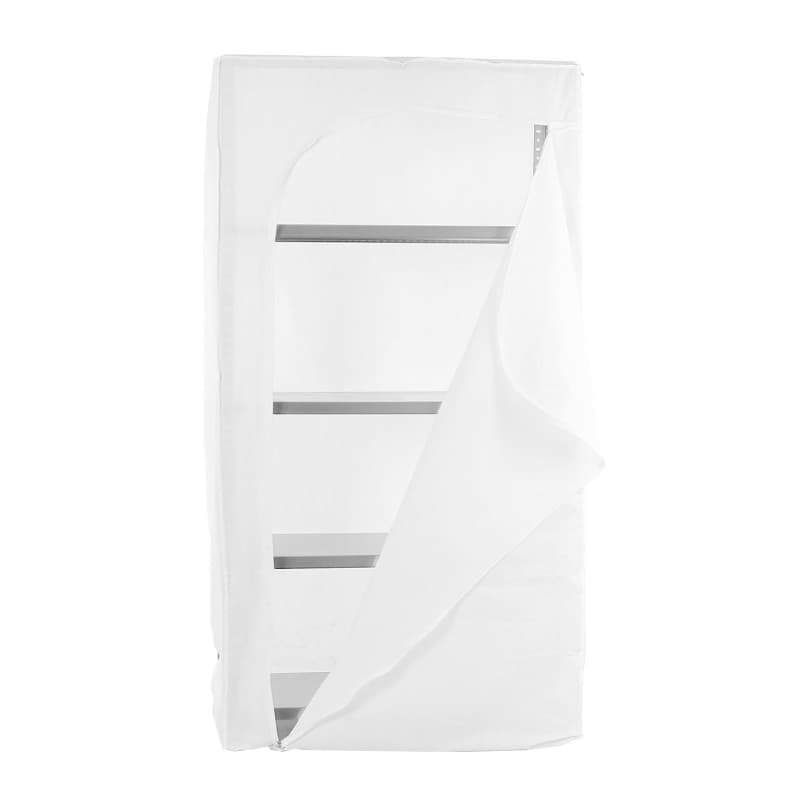 Housse de Protection Simon Rack pour Étagère - 180x90 cm, Blanc