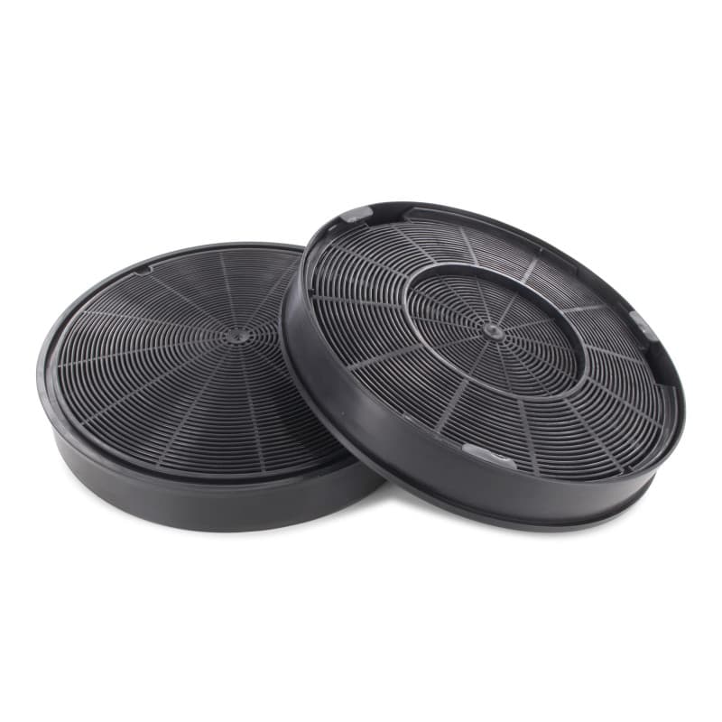 Lot de 2 filtres à charbon pour hottes aspirantes DL-pro