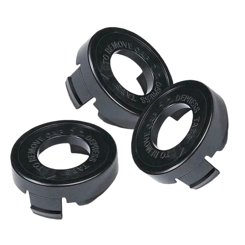 Lot de 3 Capuchons de Bobine pour Débroussailleuse NICOLIE - Compatibles Black & Decker