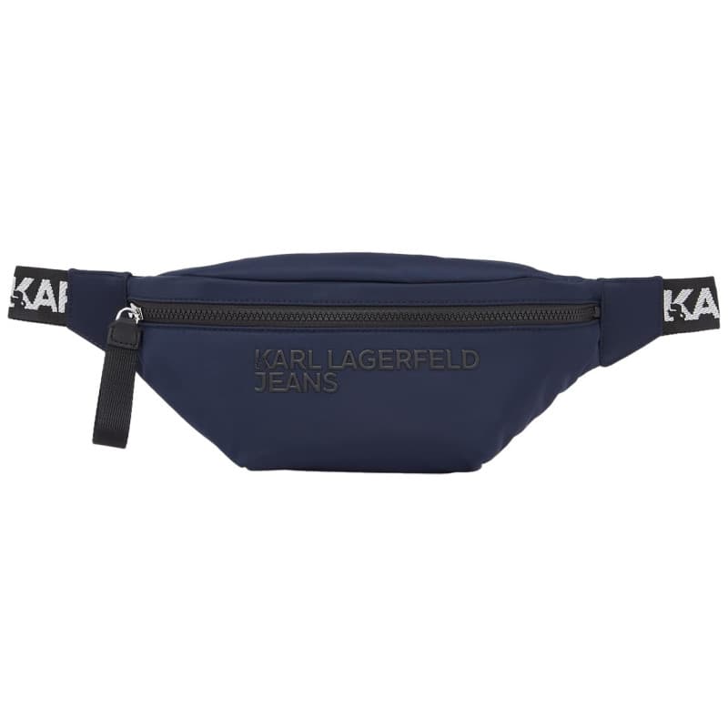 Sac Banane Essential en Nylon Ardoise Foncé pour Femme - Karl Lagerfeld Jeans