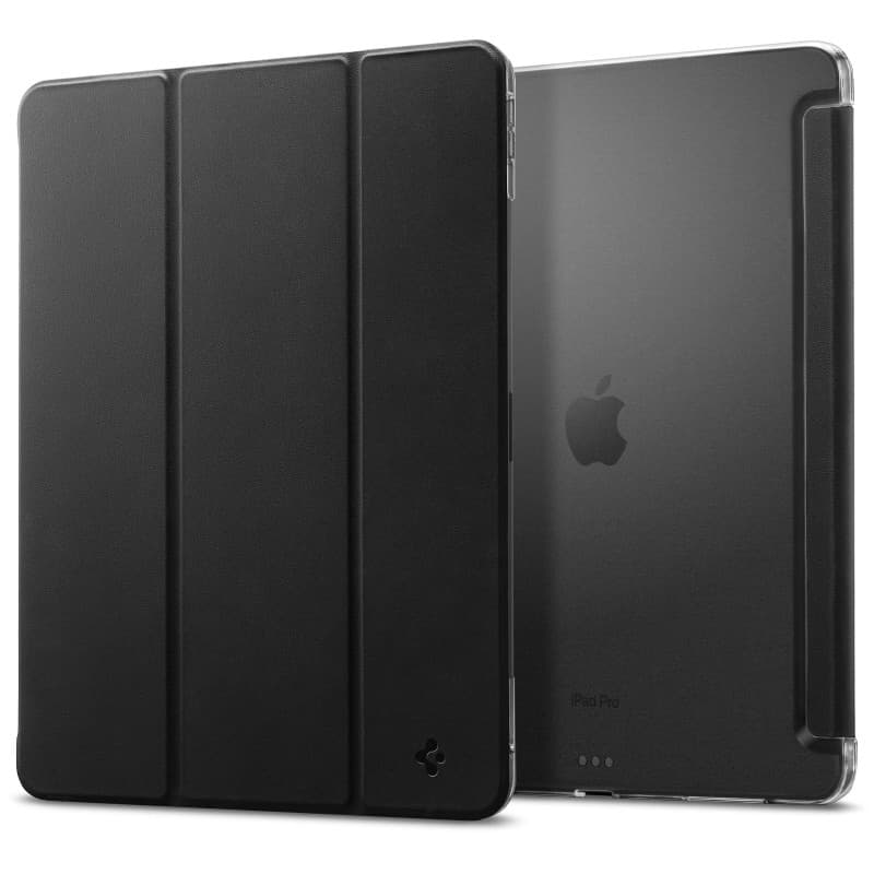 Coque Spigen Liquid Air Folio pour iPad Pro 13" - Étui Slim Noir