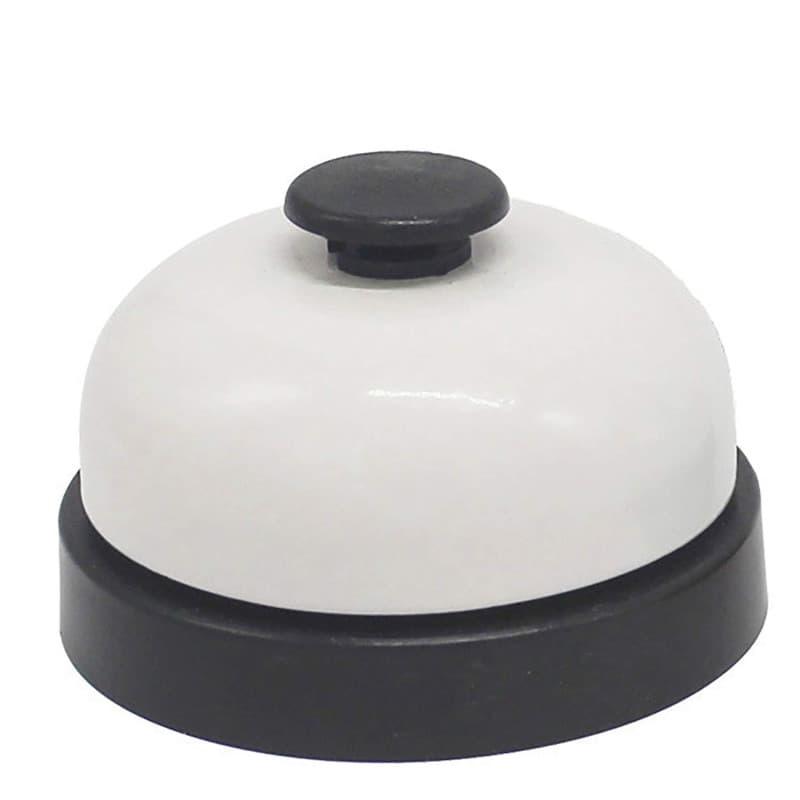 Cloche de Service en Métal pour Réception et Écoles - Son Clair et Design Moderne