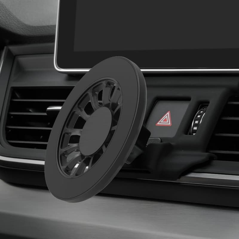 Support Téléphone Magnétique Beerte pour Audi Q5 2017-2024 avec Rotation 360°