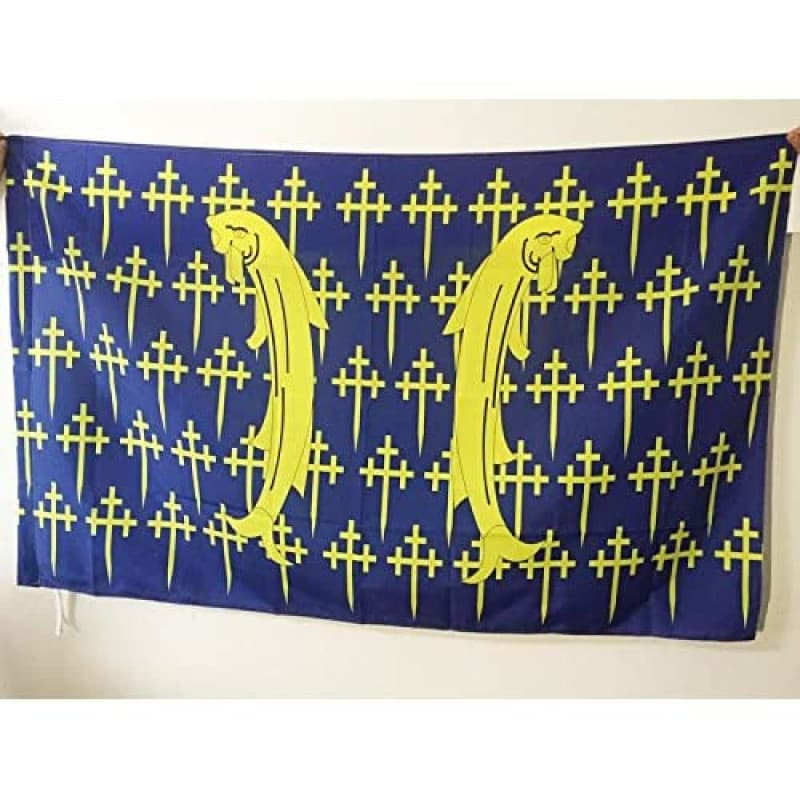 Drapeau Meuse 150x90 cm en Polyester avec Fourreau et Cordelette