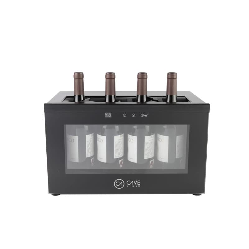 Présentoir à Vin Rouge CV-7D en Acier Inoxydable - Cave Vinum
