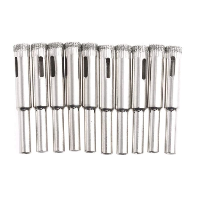 Set de Forets Diamant Mdurian 10Pcs pour Verre et Céramique