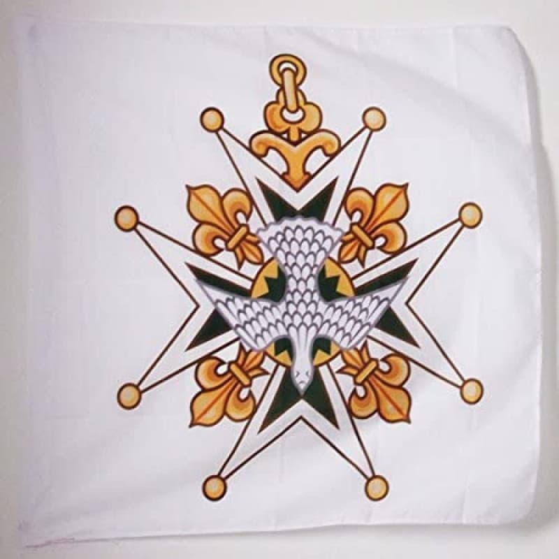 Drapeau Croix de l’Ordre du Saint-Esprit 90x90 cm - AZ FLAG