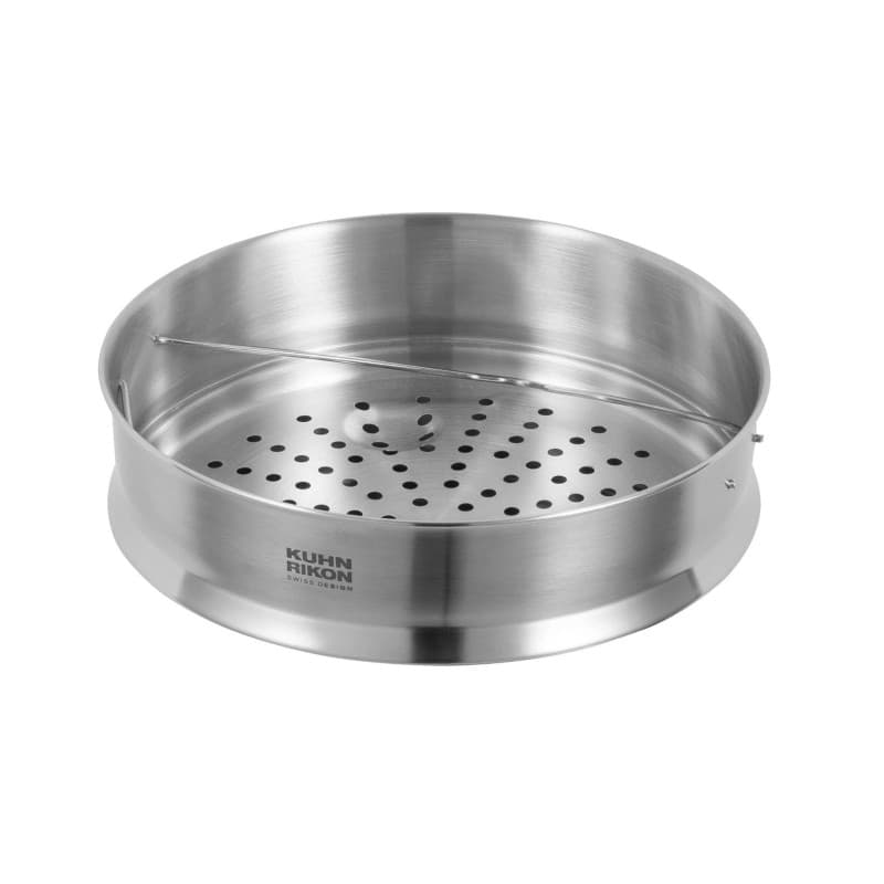 Insert à vapeur empilable 22 cm en acier inoxydable - Kuhn Rikon