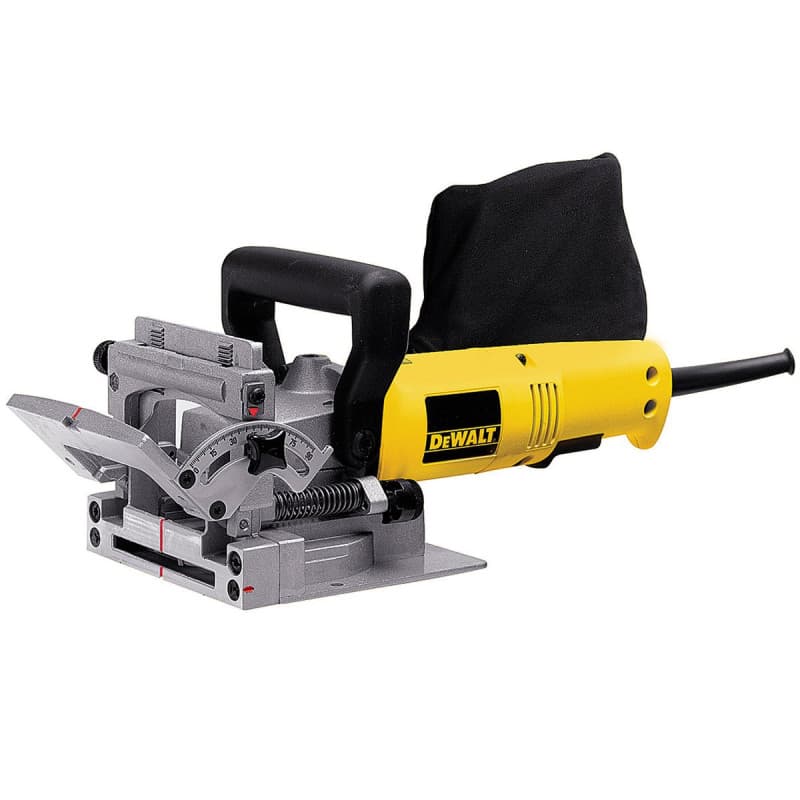 Dewalt DW682K Biscuit Dégauchisseuse 240V avec Adaptateur