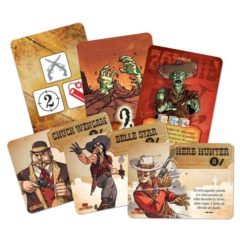 Bang ! Le Jeu de Dés - Extension Vivant ou Non Mort pour le Far West