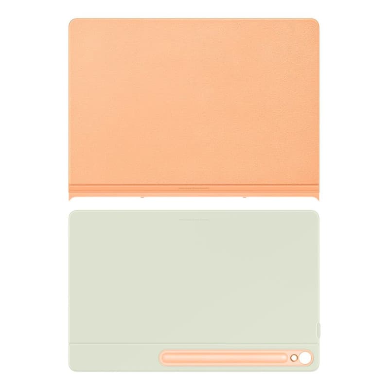 SAMSUNG Smart Book Cover Orange pour Galaxy Tab S10 FE+ avec Double Affichage