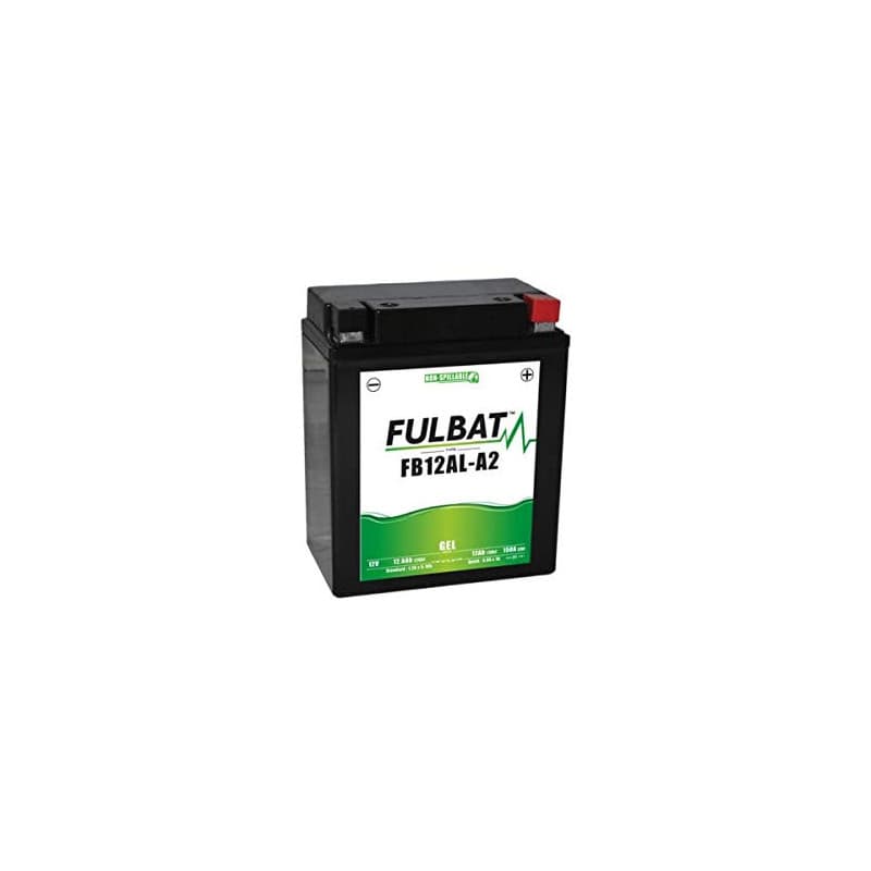 Batterie Gel Fulbat FB12AL-A2 12V 12.6Ah pour Motocyclette