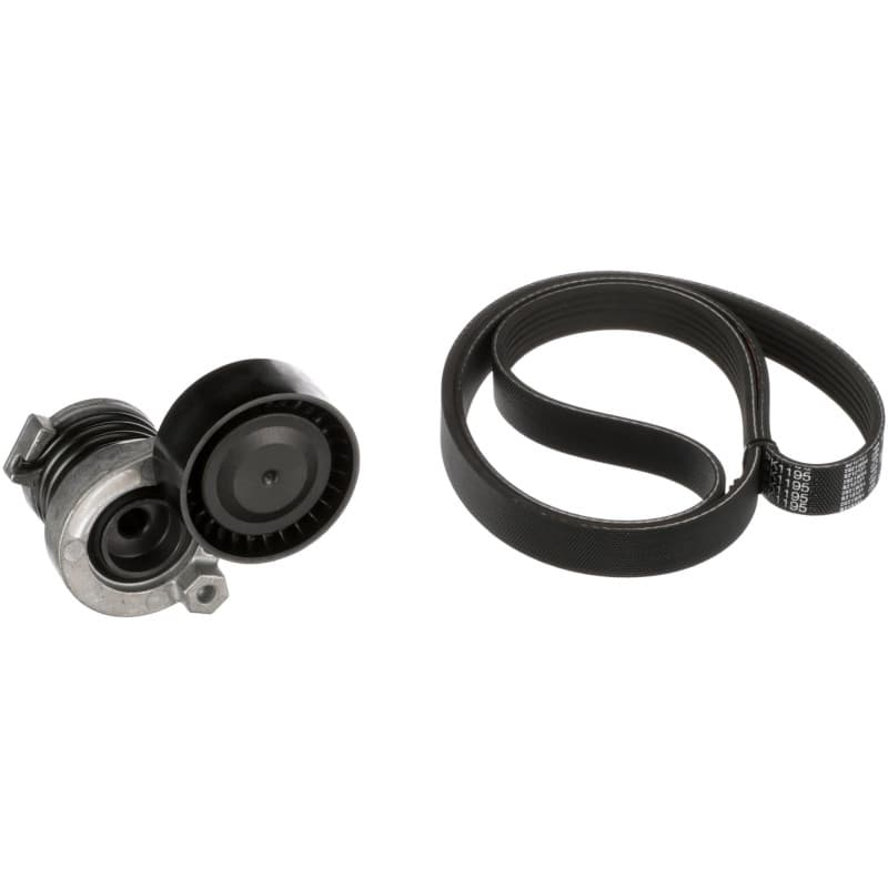 Kit de courroies trapézoïdales GATES K066PK1195 en caoutchouc