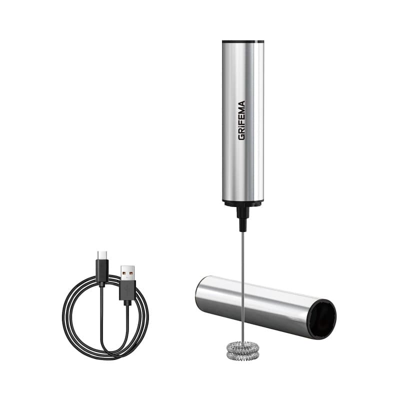 Mousseur à Lait Électrique GRIFEMA - Fouet Rechargeable pour Café et Latte