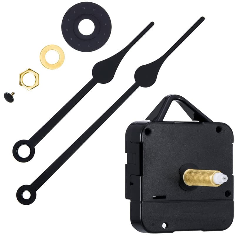 Mouvement d'Horloge Longue Mudder pour DIY - Silencieux et Pratique